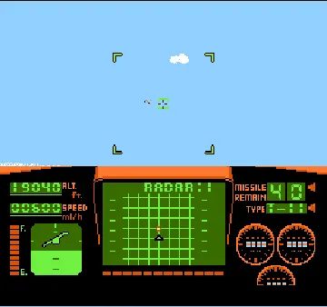 Top Gun (USA) (Rev 1) screen shot game playing